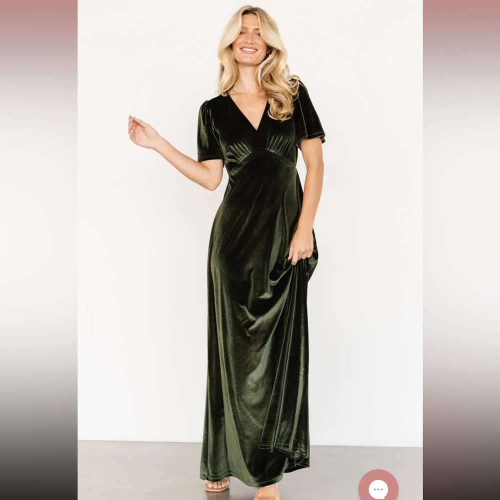 Baltic Born Vivian Velvet Evening Gown
